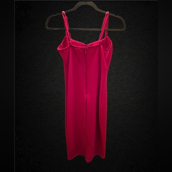 Thirty Thirty LA Red Corset Bodycon Dress M EUC - Picture 5 of 14